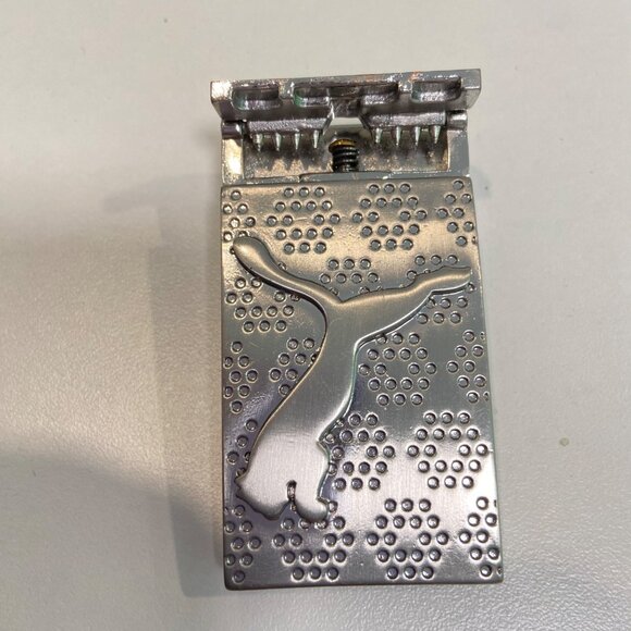 Puma Silver Metal Belt Buckle With Logo Design versatile athletic casual wear - Picture 6 of 12